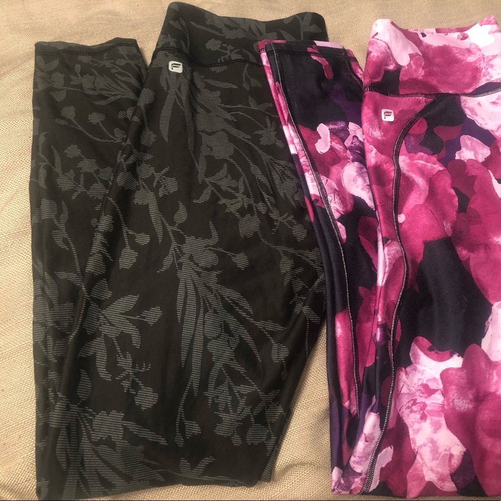Black Fabletics powerhold leggings